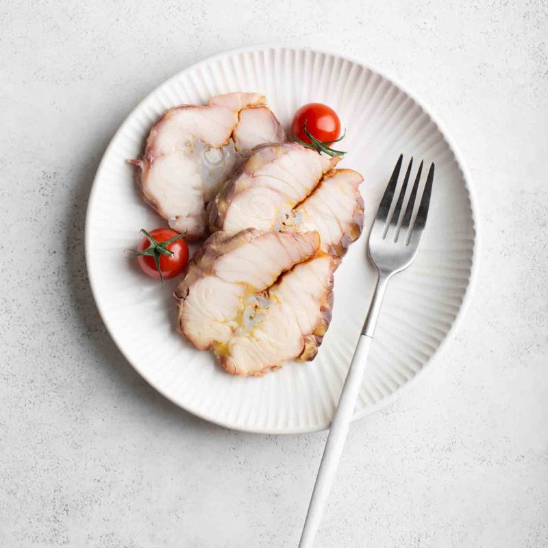 Осетр холодного копчения 300-400 г.